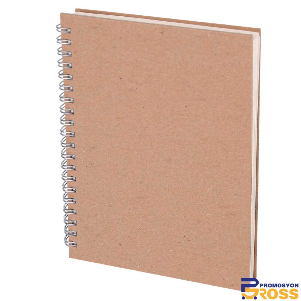 ATAPARK KRAFT SPİRALLİ DEFTER (13X18,5 CM)